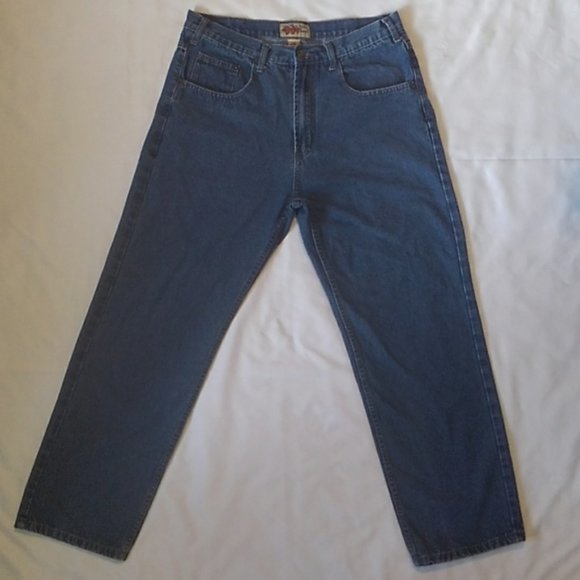 Field N' Forest Straight Leg Denim Blue Jeans 34 X 30 - Picture 1 of 8